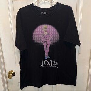 JOJO’S BIZARRE ADVENTURE Short Sleeve Golden Wind T-shirt. Sz XL.